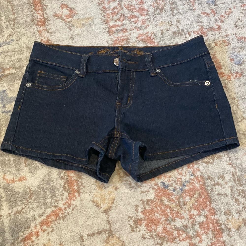 Wax Jean Shorts
